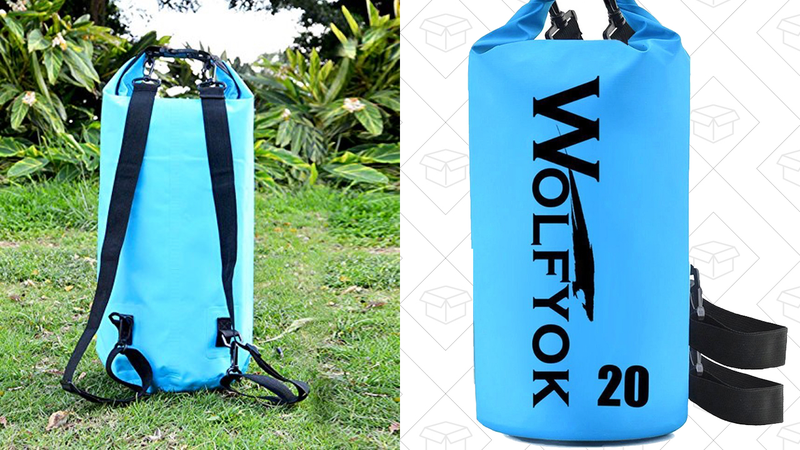 Wolfyok 20L Waterproof Dry Bag, $13 with code WLT5I8EA